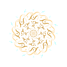 Load image into Gallery viewer, 003 - Arabic Calligraphy pattern