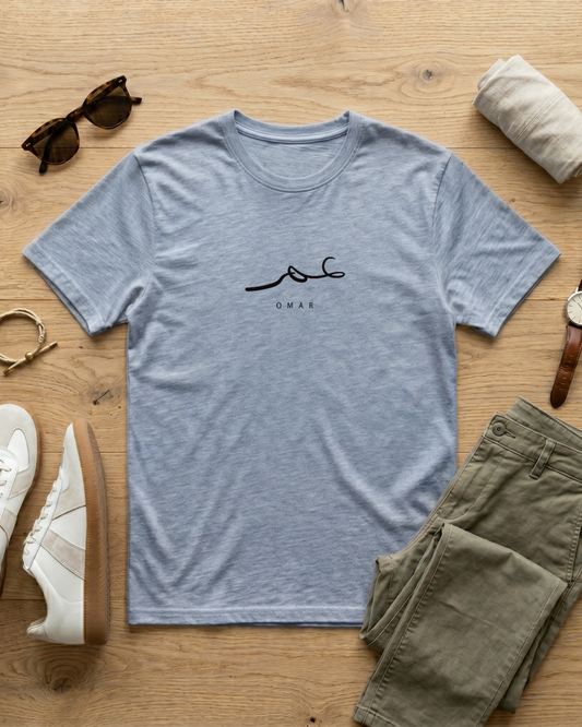 Omar - Arabic Calligraphy T-Shirt