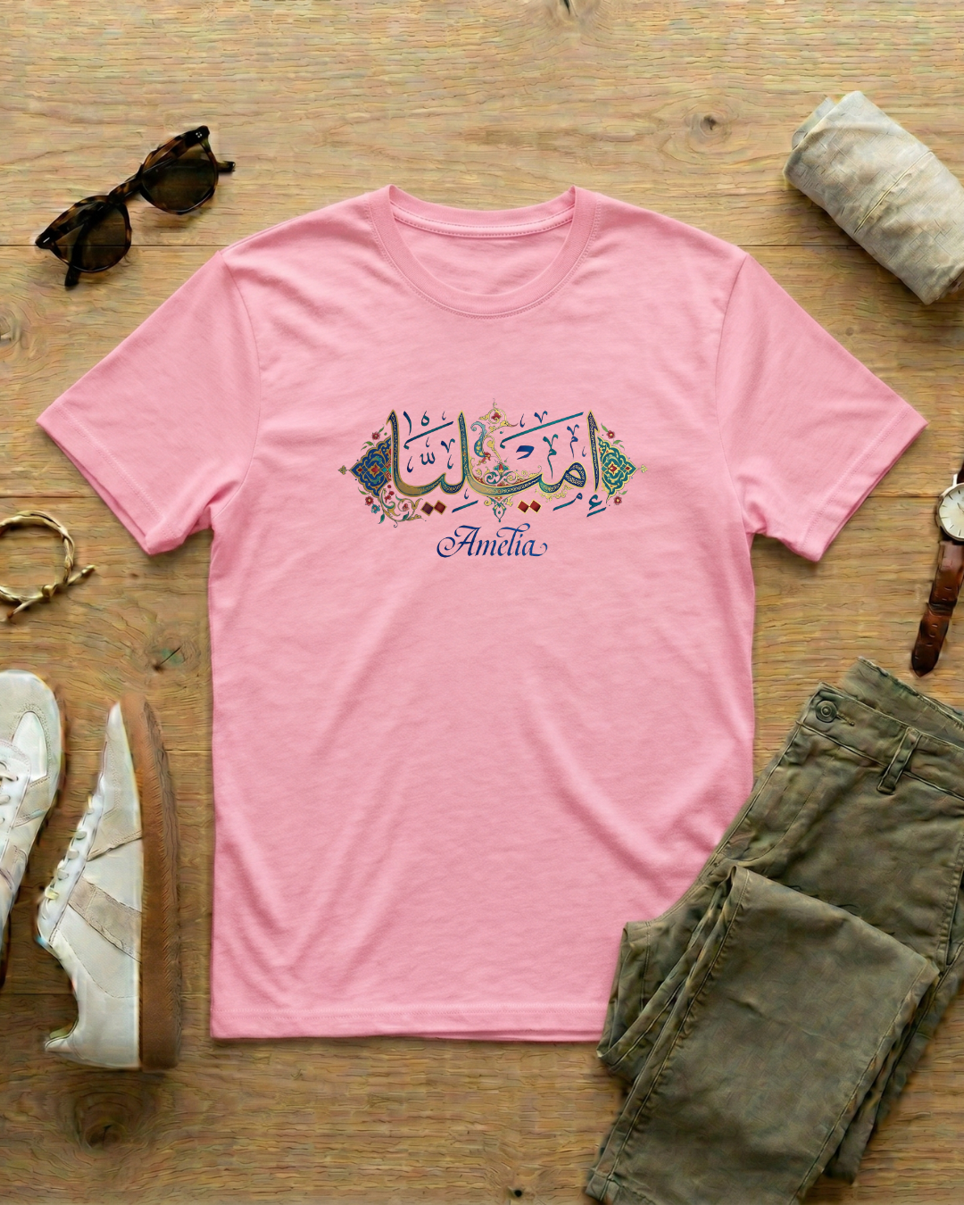 Amelia - Arabic Calligraphy T-Shirt